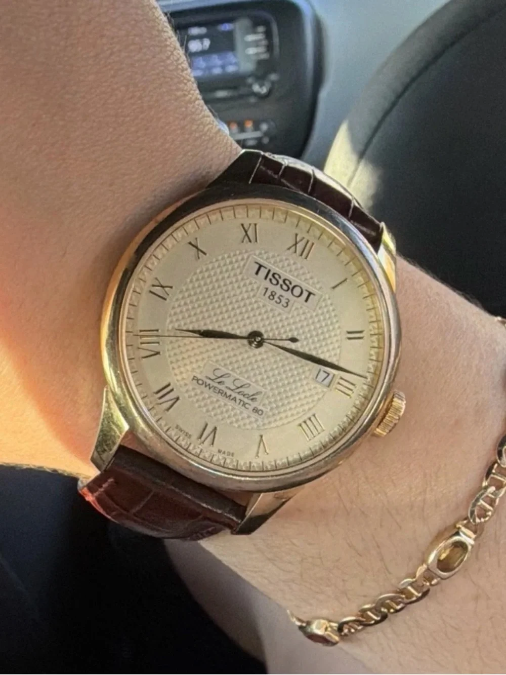 Tissot Le Locle Automatic Gold Tone Swiss Made Men’s Watch